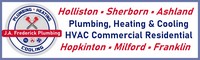 Holliston, Hopedale, Hopkinton, Franklin, Milford, Sherborn, Plumbing, Heating & Cooling HVAC, Commercial, Residential
